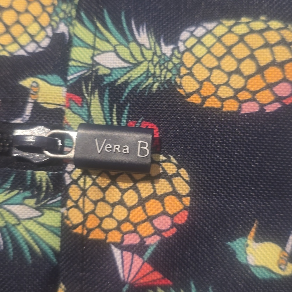Vera Bradley Insulated Lunch Tote/Box Double Handles Toucan Party - Picture 2 of 7